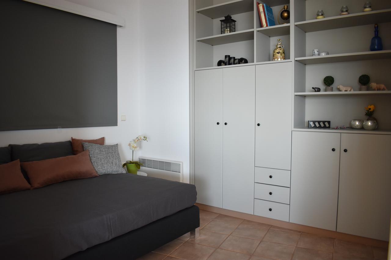 El Mar, 2 Bdr Seaview Apartment, 7 Min From Beach Lagonisi Exteriör bild